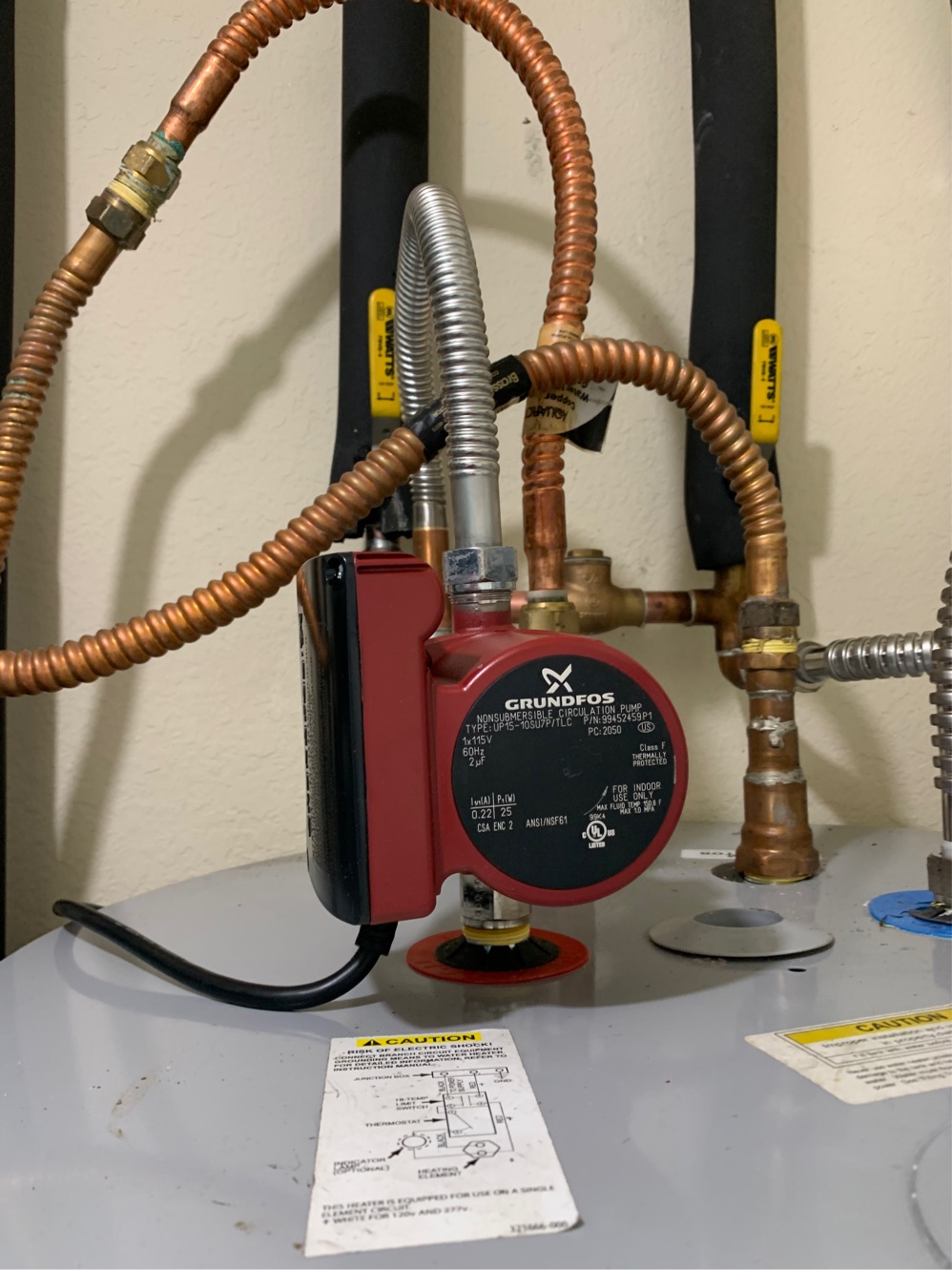 What Is A Water Heater Recirculating Pump?
