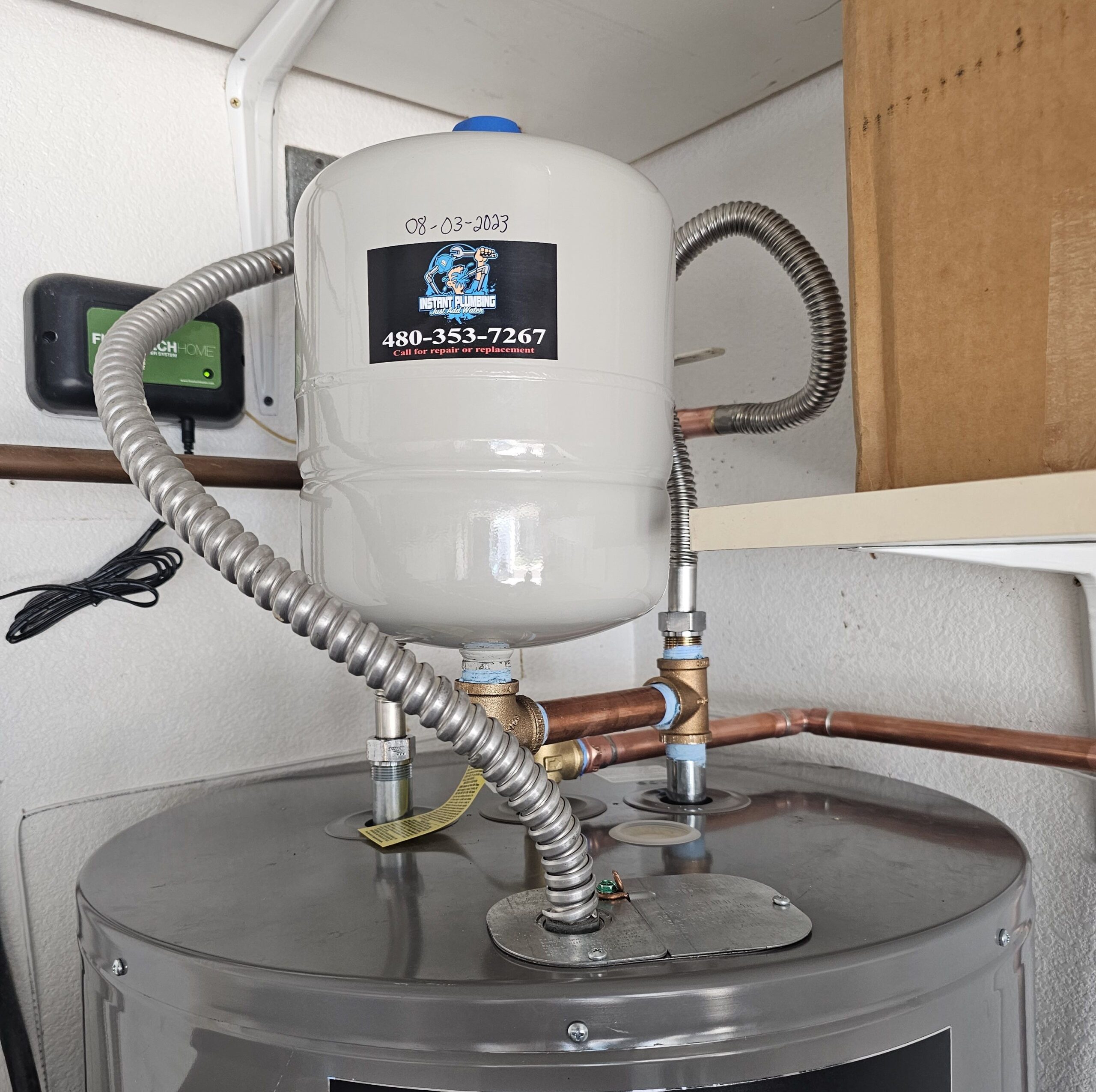 Every Water Heater Installed Includes an Expansion Tank, Why?