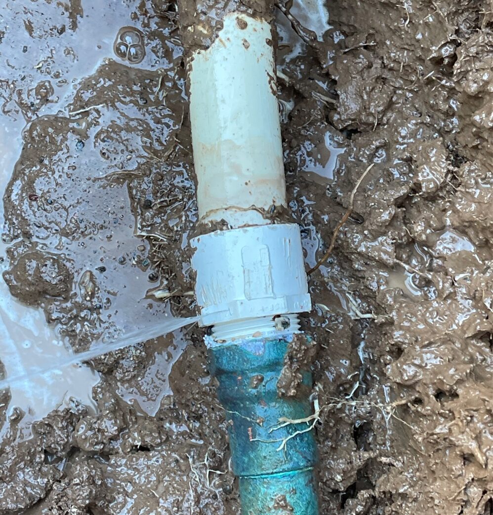 Main Water Service Leak Repair